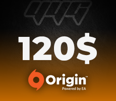 EA Origin 120 USD Gift Card